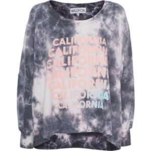 Wildfox Tie Dye California Dreaming Sweater